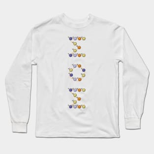 Knitting Mom Sewing Crochet Quilting Crochet Knitter Mother Long Sleeve T-Shirt